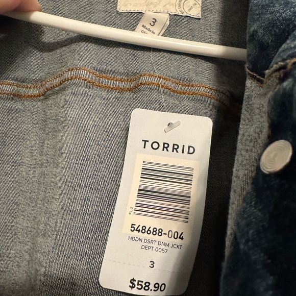Torrid Blue Denim Jacket - Picture 5 of 7